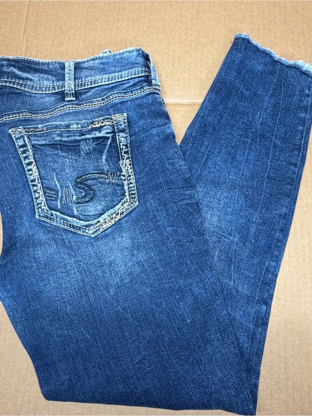 Women's Silver Jeans Suki Ankle Skinny